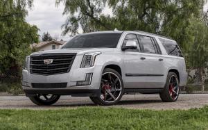 Cadillac Escalade on Forgiato Wheels (N-2) 2018 года